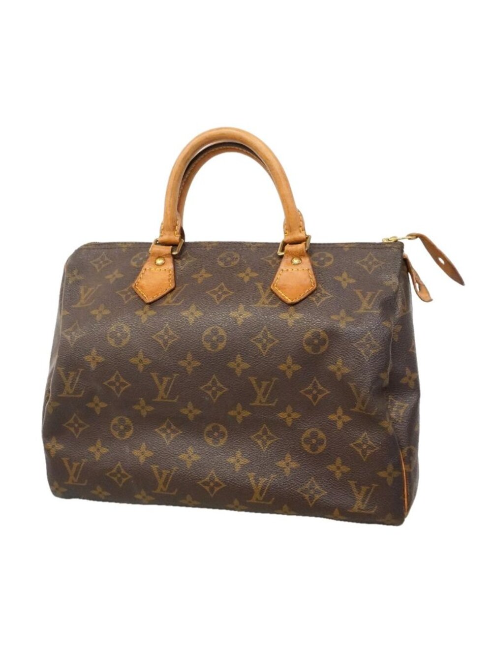 Louis Vuitton Handbag Monogram Speedy 30 Brown